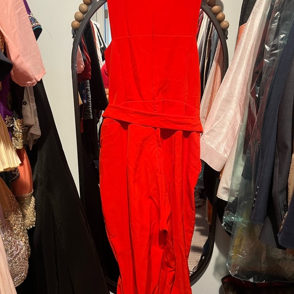 NY&CO Red Crisscross Jumpsuit! - Picture 5 of 9